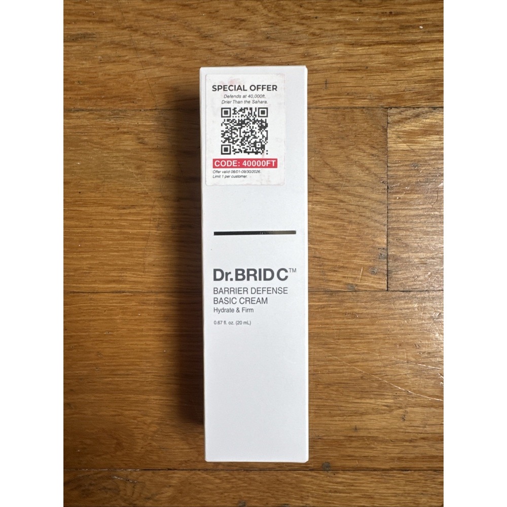 Dr.BRID C Barrier Defense Basic Cream Hydrate & Firm .67 fl oz/20 ml